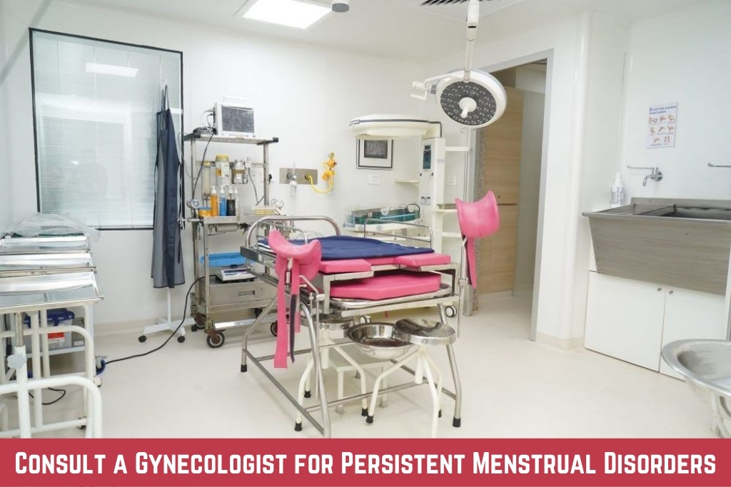 Consult a Gynecologist for Persistent Menstrual Disorders