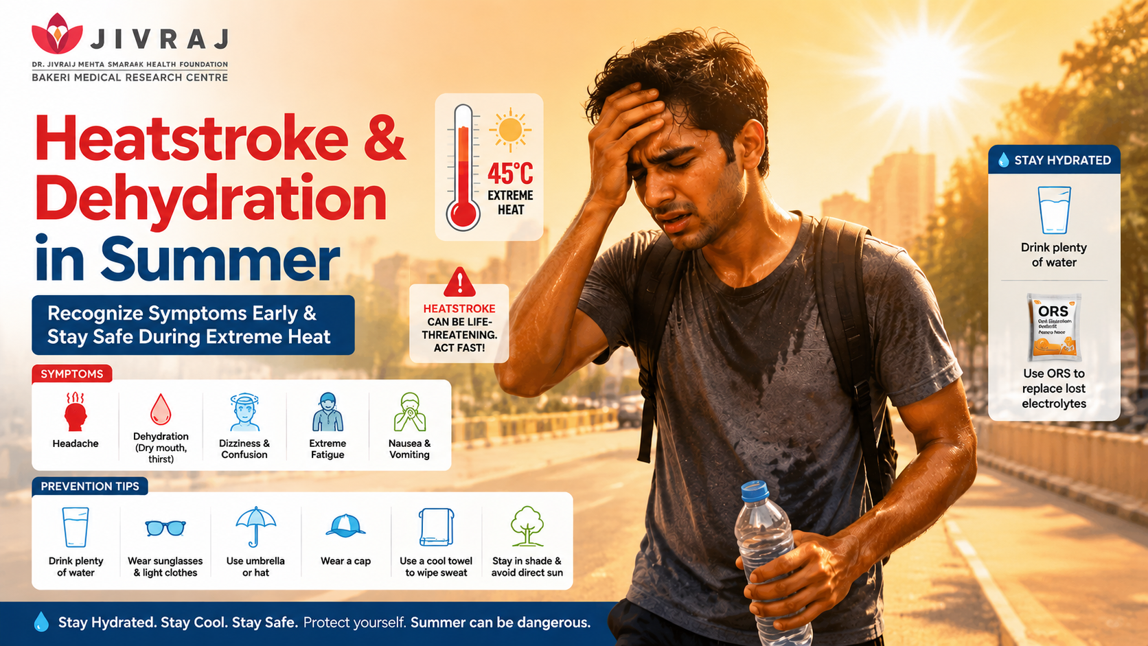 Heatstroke & Dehydration in Summer