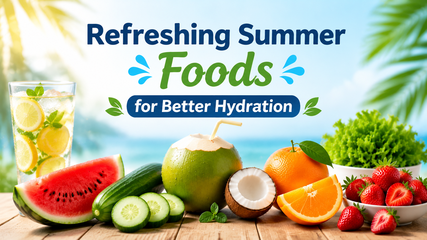 Refreshing and Hydrating Foods to Beat Summer Heat