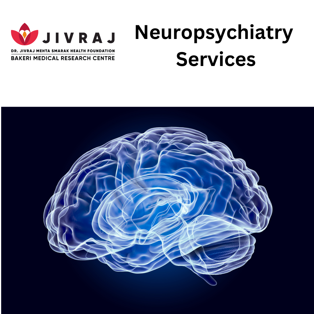 neuropsychiatry services at Dr. Jivraj Mehta Hospital